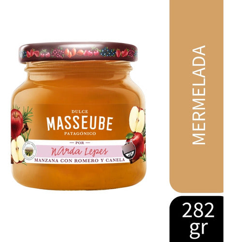 Dulces Masseube Pack X3 Masseube De Manzana & Canela Por N. Lepes 282 Gr 0