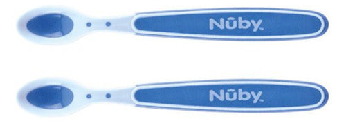 Nuby Sensitive Thermo Spoons X2 0