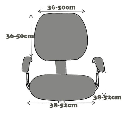 Cubierta De Silla De Oficina Para Computadora Xnn - Fundas D 3