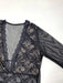 Women's Long Sleeve Lace and Tulle Bodysuit with Lined Cups Trenda 2006 10