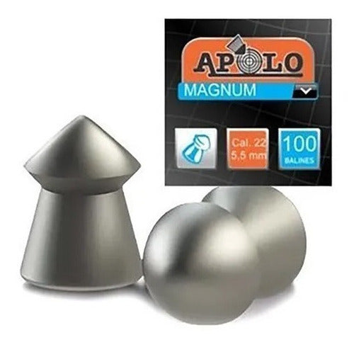 Apolo Magnum 5.5mm Pellets Box of 100 0