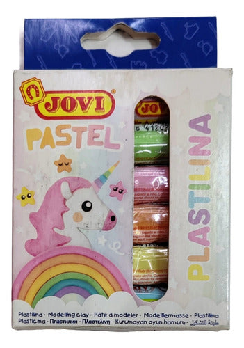 Plastilina Jovi Pastel X6 Barras En Caja-or.españa 0