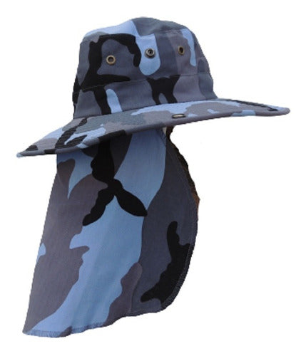 Australian Fishing Hat with Neck Flap Bonnie by Vestirmas 7