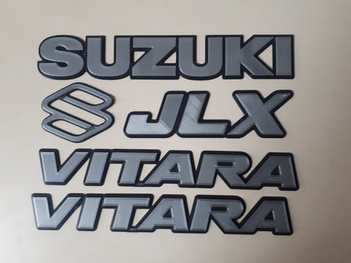 Suzuki Insignias 3D Para Vitara (Kit X 4 U - Ver Descrip) 1