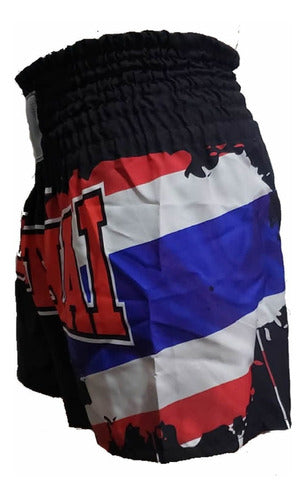 Short Calção Muay Thai Thailand Flag - Fb-3023 4