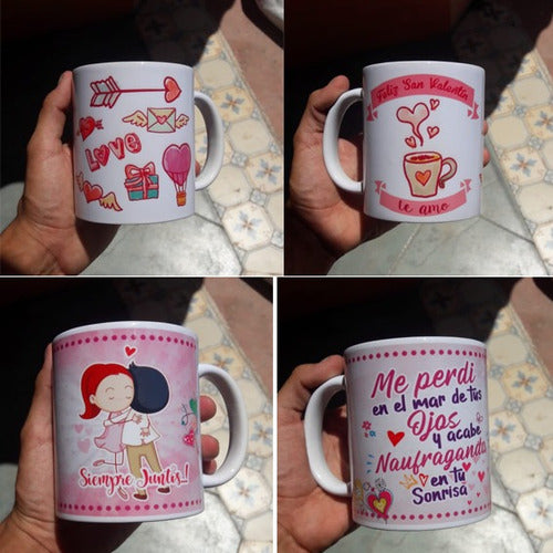 Sublismall Tazas Dia De Los Enamorados San Valentin | Ceramica #013 4