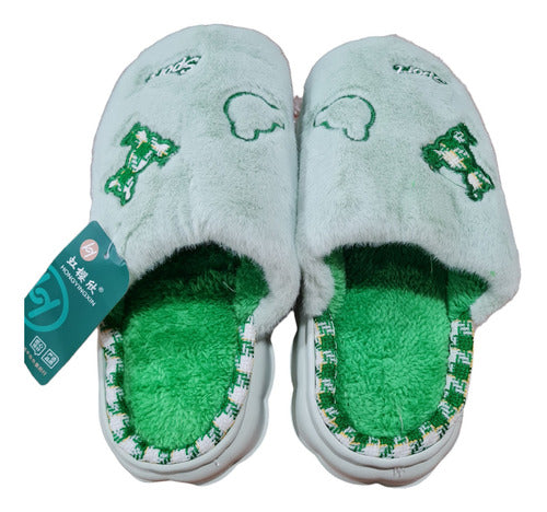 RD Pantuflas Antideslizantes Importadas Cn Peluche Ultraliviana 0