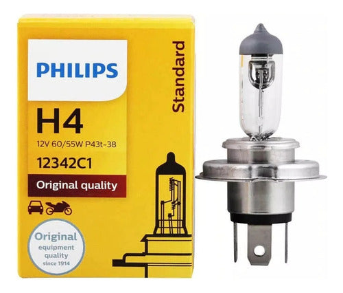 Lampara Halogena H4 (12342) 12v 60/55w P43t-38 0