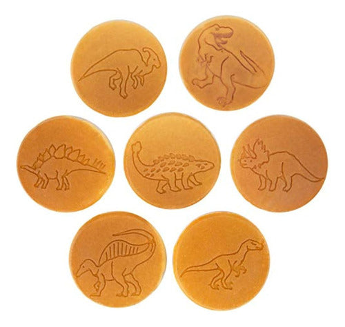 Dino Mini Pancake Pan - Haz 7 Dinosaurios Flapjack Únicos, P 1