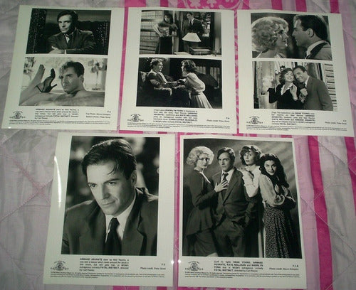 Armand Assante Lote De 5 Fotos Originales! 0