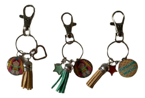 Pequeño Mundo Mío Souvenir Keychain Set for Religious Events Pacx5 0