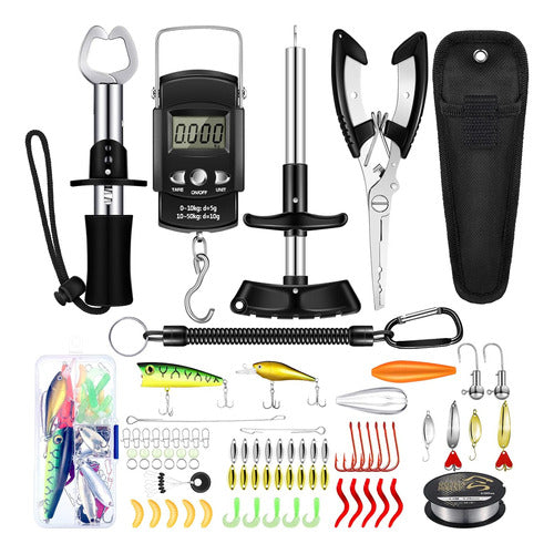 Sosation Advanced Fishing Tools and Accessories Kit 134 Pieces 0