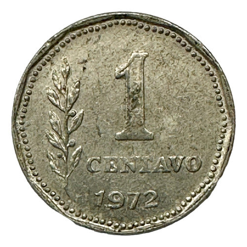 Argentina - 1 Centavo - Año 1972 - Cj #357 - Aluminio 0