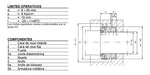 Sello Mecanico Empaquetadura Afx30. Bomba Centrifuga 1