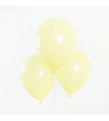 Globos Color Amarillo Pastel Deco Cumple 12 Pulgadas X 10 1