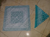 Turquoise Blue Bandana Scarf - 50 cm 0