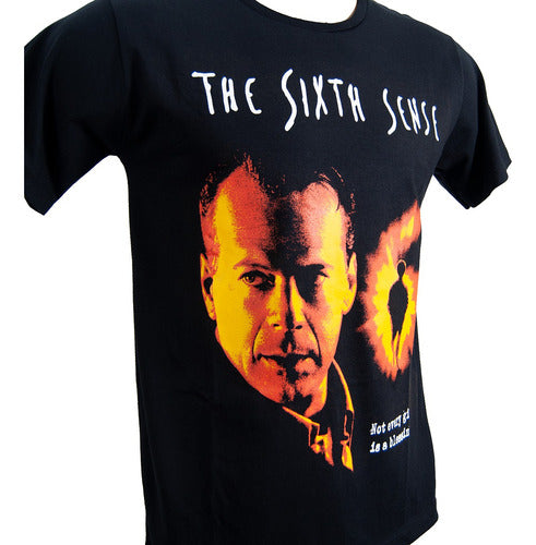 Sixth Sense Cotton T-Shirt Bruce Willis Suspense Movie 1