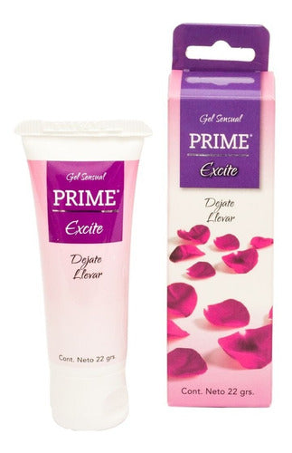 4 Prime Gel Intimo Lubricant X 22 Grs Excite, Hot, Natural 0