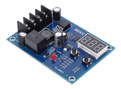 Candy-Ho Battery Charge Controller Protection Switch Digital Display On Off Relay 20A XH-M603 0