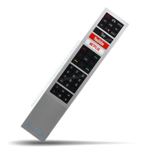 Remote Control for Smart AOC Netflix YouTube 4K S5295 CRG 0