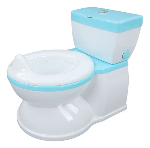 Simulação Multifuncional Blue Toddler Toilet Potty Training 0