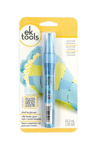 Ek Tools Zig Chisel Tip Glue Pen 2 Way, Multicolor 1