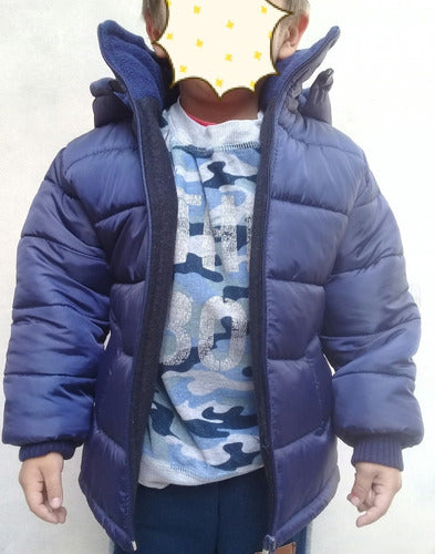 Vi-mar Campera Azul Marino Con Polar Escolar Niños 2