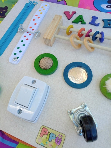 Sensory Montessori Activities Board by Pipu 3