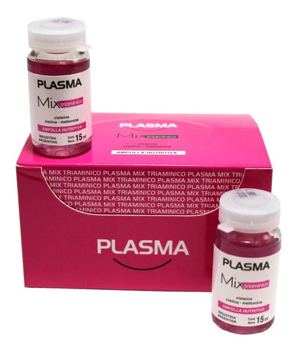 Plasma Playcolor Hair Dye 3 Units + 1 Triaminico Ampoule 1