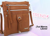 Adjustable Eco Leather Anti-Theft Organizer Crossbody Bag 25