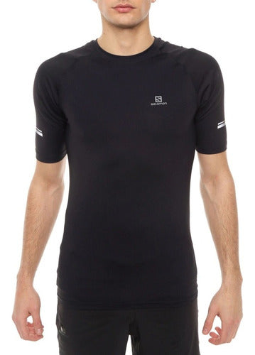 Salomon Baselayer Hybrid Short-Sleeve Thermal T-Shirt Black M 0