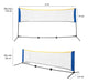 HTS Montevideo Portable Tennis Soccer Net 2 Mt with Carry Bag and Support 4