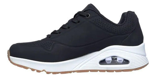 Skechers 73690 Uno Stand On Air Women's Sneakers - 73690BLK 1