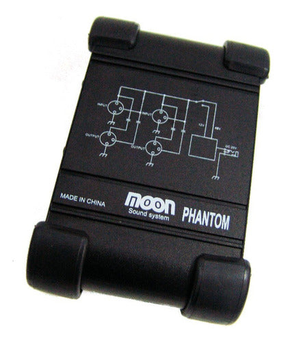 Moon Phantom Power Supply for Condenser Microphones - 2 Channels 0