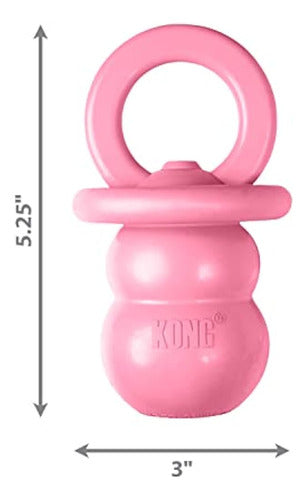 Kong - Puppy Binkie - Goma Suave Para La Dentición, Juguete 1