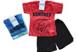 Baby Rock Band Set - Pink Floyd Ramones T-shirt and Pants 4