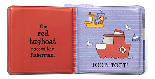 Melissa & Doug - Float-Alongs: Tiny Tugboats Bath Book with Floating Toys 3