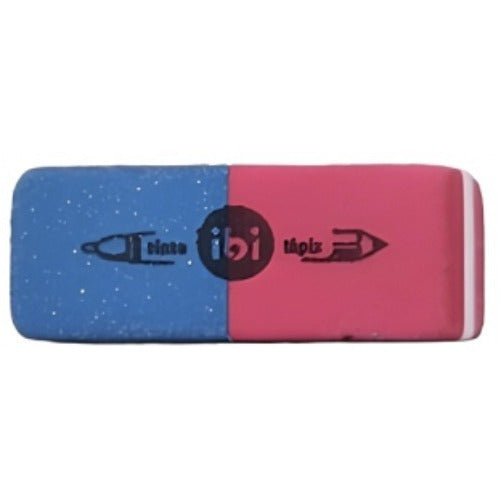 IBI Blue Red Eraser Pencil Ink X5 Units 0