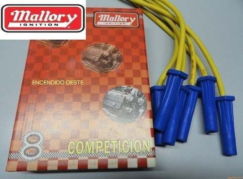 Mallory Competition Spark Plug Wires for Ika Torino Tornado 7 and 4 B 0