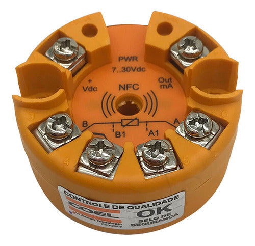 Transmissor De Temperatura Coel Att1 4-20ma 0