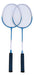 Conjunto De Raquetes De Badminton Azul Professional Alloy 3 7