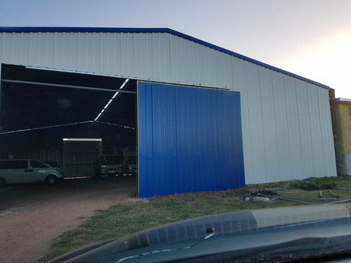 Metal Cover Prefabricated Detachable Warehouse, Roofs, Sheds 5