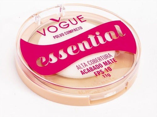 Polvo Compacto Vogue Essential Avellana 11 Gr 0