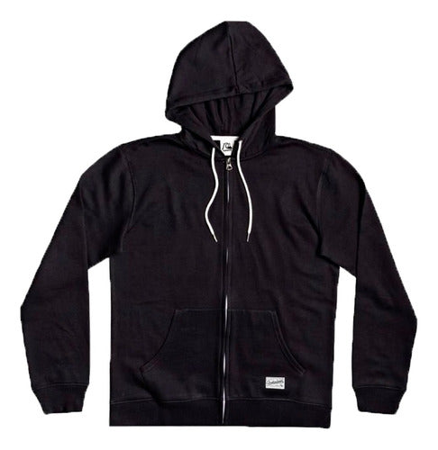 Quiksilver Lifestyle Hoodie Jacket for Men - Black Fuk 0