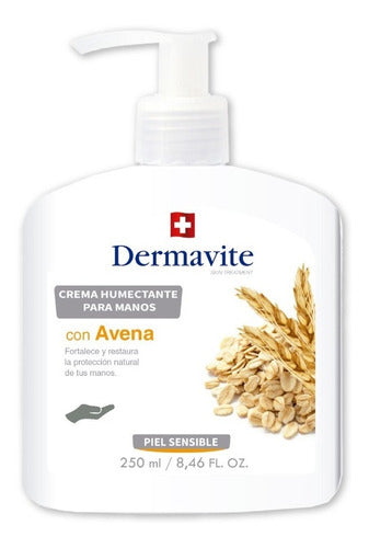 Dermavite Hand Cream for Sensitive Skin - Oat 250ml 0