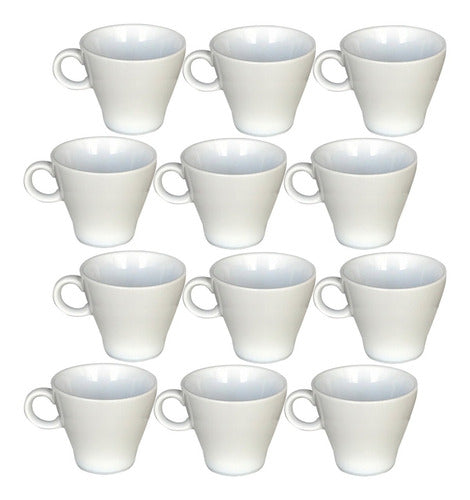 Pack X12 Tazas De Te Conica Porcelana Tsuji Línea 1600 0