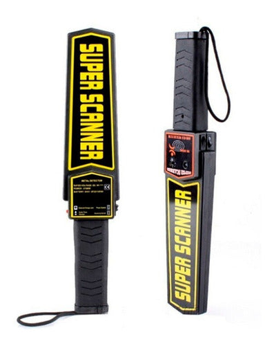 Portable Metal Detector Scanner Security Prevention Sound 0