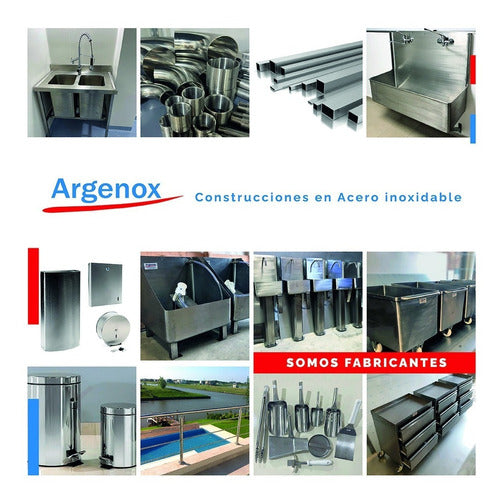 Argenox Alcuza Aceite 1,500 Lts. in Stainless Steel 7