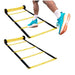 2 Coordination Ladders 10 Adjustable Rigid Straps Speed Jump 0