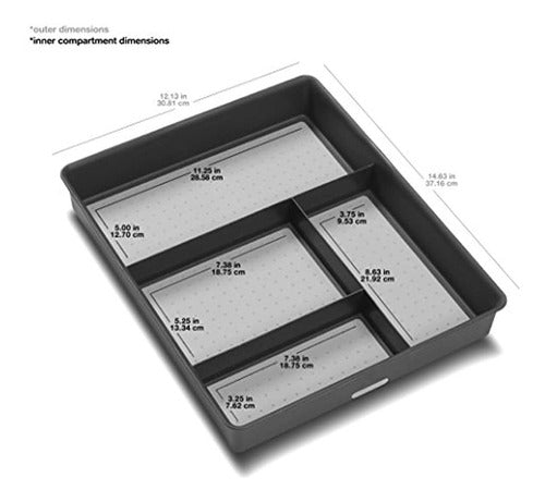 Madesmart Basic Gadget Tray Organizer - Granito | Colección 1